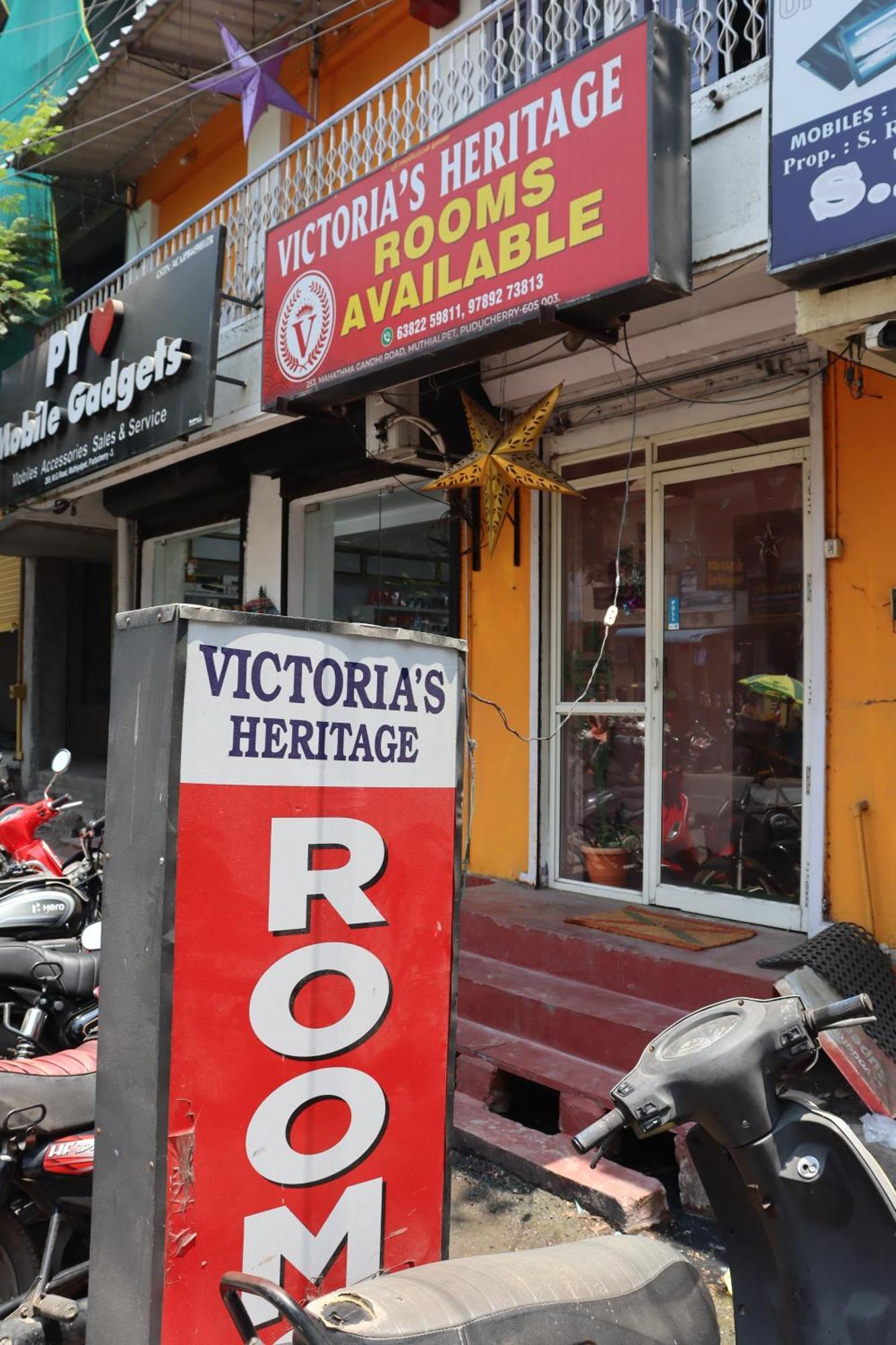 New Victoria'S Heritage Puducherry Eksteriør billede